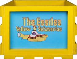 Crosley Record Storage Crate The Beatles Yellow Submarine A doboz Doboz LP lemezekhez