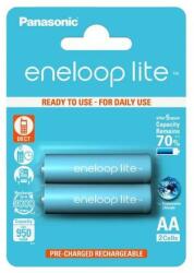 Panasonic Eneloop Lite 1.2V AA 950mAh akku (2db) /BK-3LCCE-2BE/ Ready to use (BK-3LCCE-2BE)