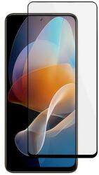 Temp-glass6312738104 Xiaomi Redmi Note 12R Pro teljes lefedettséget biztosító karcálló, ütésálló kijelzővédő üvegfólia kerettel, tempered glass, törlőkendővel (Temp-glass6312738104)