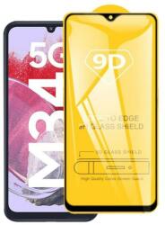 Temp-glass6312738102 Samsung Galaxy M34 5G teljes lefedettséget biztosító karcálló, ütésálló kijelzővédő üvegfólia kerettel, tempered glass, törlőkendővel (Temp-glass6312738102)