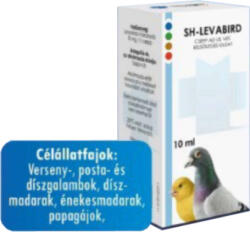 SH-Levabird picături antiparazitare pentru păsări 10 ml