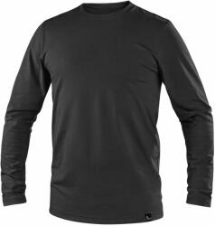 CXS Férfi hosszú ujjú póló CXS SIMON - Fekete | XXXXL (1620-302-800-98)
