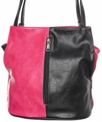 Hernan Bag's Collection Hernan fukszia-fekete női táska (HB0212# FUXIA)