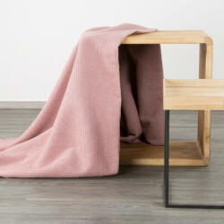  Amber gofri szerkezetű puha takaró Pasztell rózsaszín 180x220 cm