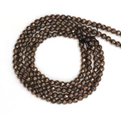  Hematit Maro Fatetat Margele Pietre Semipretioase pentru Bijuterii - 4 x 4 mm