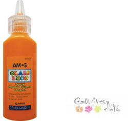  Amos üvegmatrica festék 22ml - narancssárga