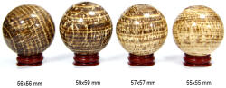  Sfera Aragonit Maro Pero Mineral Natural - 55-59 x 55-59 mm - 1 Buc