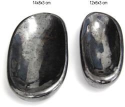 Bol din Hematit Mineral Natural - 14-12 x 6-8 x 3 cm - 1 Buc