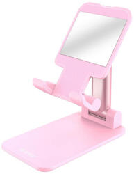 Orico Suport telefon si tablete pliabil Orico MPHJ-PK-BP, reglare 135 grade, cu oglinda, Roz (MPHJ-PK-BP)