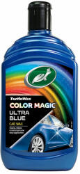 Turtle Wax Solutie polish+ceara culoare albastra 3 in 1 Color Magic Jet Ultra Blue TURTLE WAX 500ml