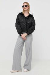 Boss rövid kabát női, fekete, átmeneti, oversize - fekete 40 - answear - 169 990 Ft