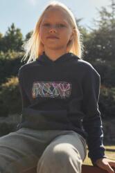 Roxy gyerek melegítőfelső pamutból HYPNOTICO OTLR sötétkék, nyomott mintás, kapucnis - sötétkék 104