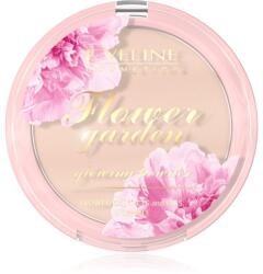 Eveline Cosmetics Flower Garden pudra pentru luminozitate 8 g