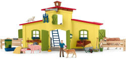 Schleich 42605 Farm istállóval és állatokkal (SCH42605) - morzsajatekbolt