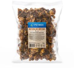 Petmex Középső sertésfül 1kg természetes kutyarágó
