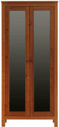 Etsberger Szilaj 2 ajtós vitrines fenyő szekrény (30571)