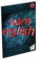 T-Creativ szótár füzet - 31-32 - piros learn english felirattal (TC23-A16011031-904435-4LEARN-ENGLISH)