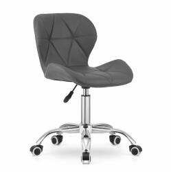  AVOLA szürke irodai szék eco bőrből - elerhetootthon
