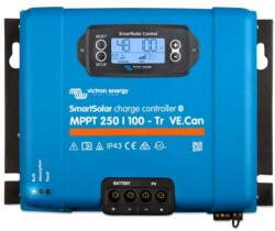 Victron Energy Regulator solar 12V 24V 48V 100A Victron Energy SmartSolar MPPT 250/100-Tr-VE. Can SCC125110412 (SCC125110412)