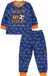 Civil Focis kék kisfiú pizsama (Méret 92-98)