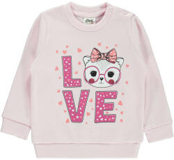 Civil Love rózsaszín baba pulóver (Méret 68-74)
