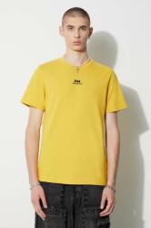 Helly Hansen pamut póló nyomott mintás - sárga M