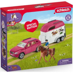 Schleich Schleich 72223 Lószállító autó Holstein lóval (SCH72223) - jatekbirodalom