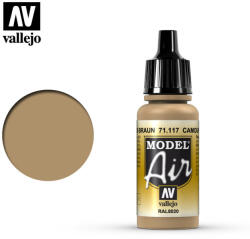 Vallejo Model Air - Camouflage Brown 17 ml (71117)
