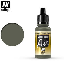 Vallejo Model Air - Dark Slate Grey 17 ml (71309)
