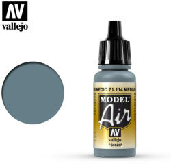 Vallejo Model Air - Medium Gray 17 ml (71114)