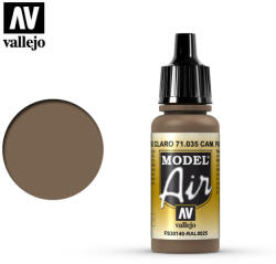 Vallejo Model Air - Camouflage Pale Brown 17 ml (71035)