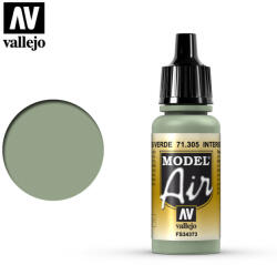 Vallejo Model Air - Interior Grey Green 17 ml (71305)