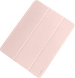 USAMS Winro iPad Pro 11" (2020/2018) kinyitható bőr tok ceruzatartóval - rózsaszín
