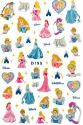 Körömmatrica - D198 Disney hercegnő