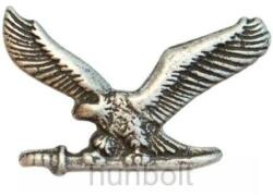  Turul jelvény 20 mm- ezüstszürke színű