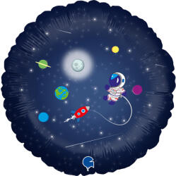 Grabo Balon folie rotund spatiu astronaut 45 cm