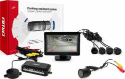 AMiO Kit asistent parcare, camera HD301, 4 senzori si monitor TFT01, alarma 01593 Amio (AMI-01593)