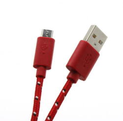 SBOX USB->Micro USB 1M USB-1031R red (T-MLX36109) - vexio