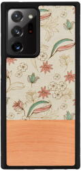 Man&Wood Husa MAN&WOOD case for Galaxy Note 20 Ultra pink flower black (T-MLX44354) - vexio