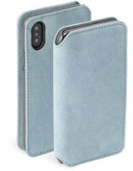 Krusell Husa Krusell Broby 4 Card SlimWallet Apple iPhone XS blue (T-MLX36891) - vexio