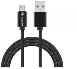 Tellur Data cable, USB to Micro USB, Nylon Braided, 1m black (T-MLX38481) - vexio