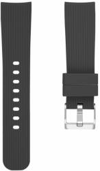 BStrap Silicone Line (Large) szíj Huawei Watch GT3 42mm, black