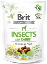 Brit Dog Crunchy Cracker Ropogós rovarok nyúllal, édesköménnyel dúsítva 200 g