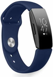 BStrap Silicone (Large) szíj Fitbit Inspire, dark blue