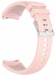 BStrap Silicone Davis szíj Samsung Galaxy Watch 3 45mm, sand pink