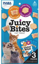 Inaba Juicy Bites macska snack rák és fésűkagyló
