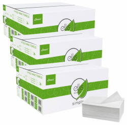 sarcia. eu ELLIS Ecoline papírtörlő, kétrétegű, összehajtogatott, fehér papírtörlő 9000 db