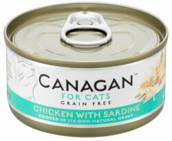 Canagan cons. - Csirke és szardínia 75 g