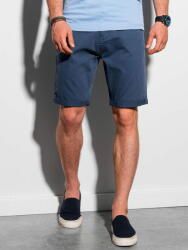  OMBRE Alkalmi férfi rövidnadrág Finn kék XL
