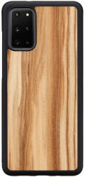 Man&Wood Husa MAN&WOOD case for Galaxy S20+ cappuccino black (T-MLX44589) - pcone